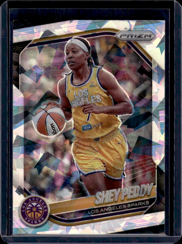 2025 Panini Prizm WNBA #136 Shey Peddy Ice Prizm