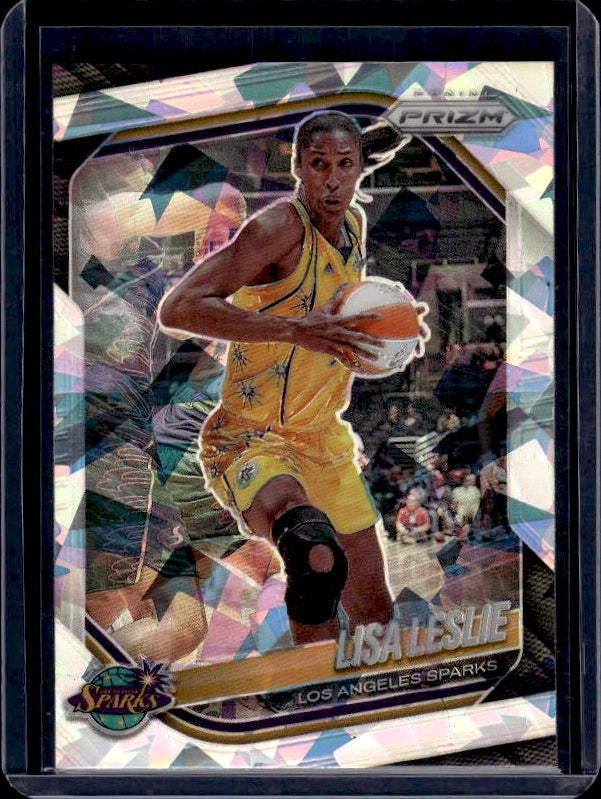 2025 Panini Prizm WNBA #106 Lisa Leslie Ice Prizm