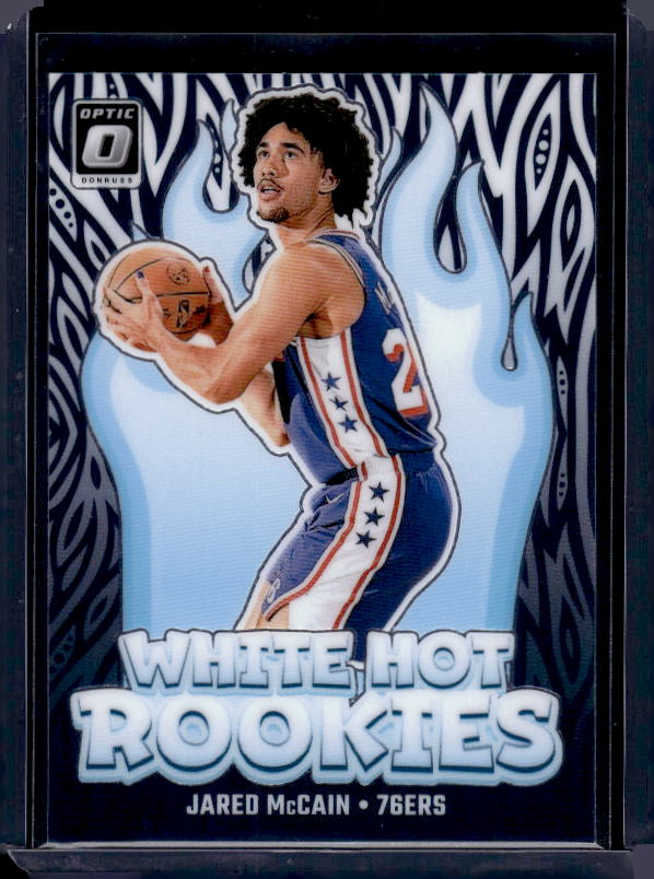 2024-25 Donruss Optic #2 Jared McCain White Hot Rookies