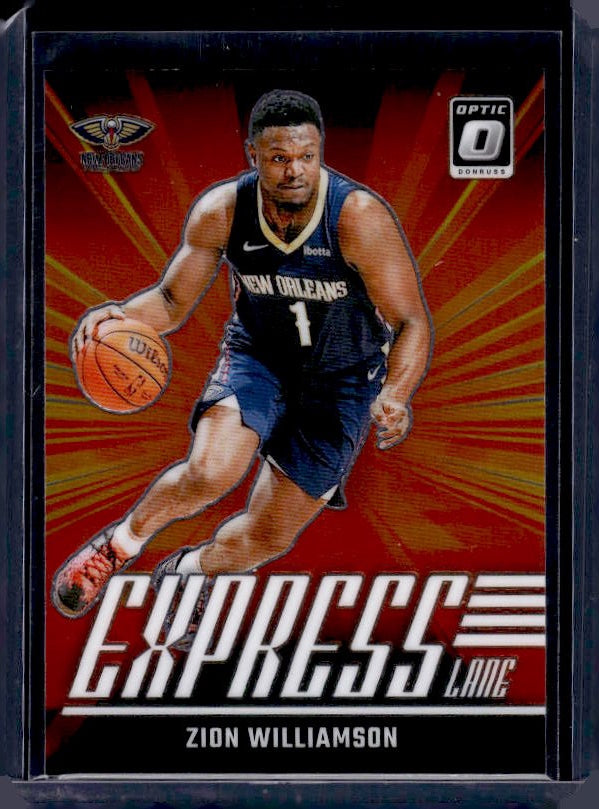 2024-25 Donruss Optic #20 Zion Williamson Express Lane