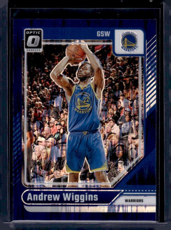 2024-25 Donruss Optic #195 Andrew Wiggins Purple