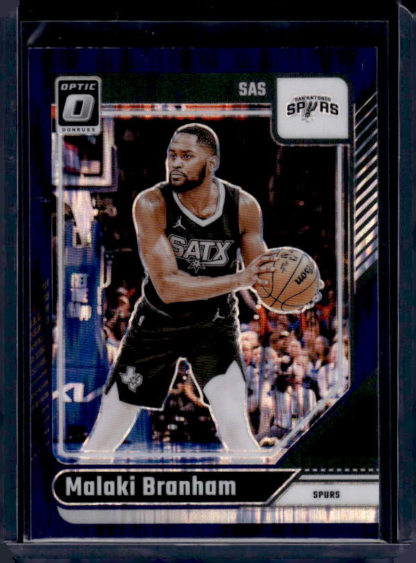 2024-25 Donruss Optic #39 Malaki Branham Purple Shock