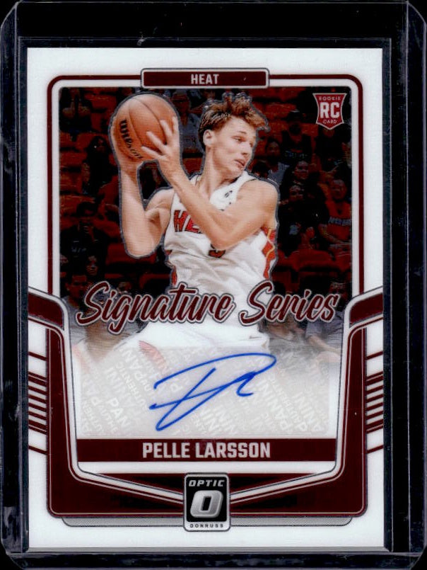2024-25 Donruss Optic #SS-LLE Pelle Larsson Signature Series