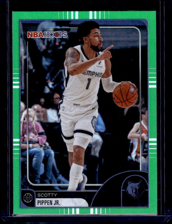 2025-26 Hoops #163 Scotty Pippen Jr. Green Hoops