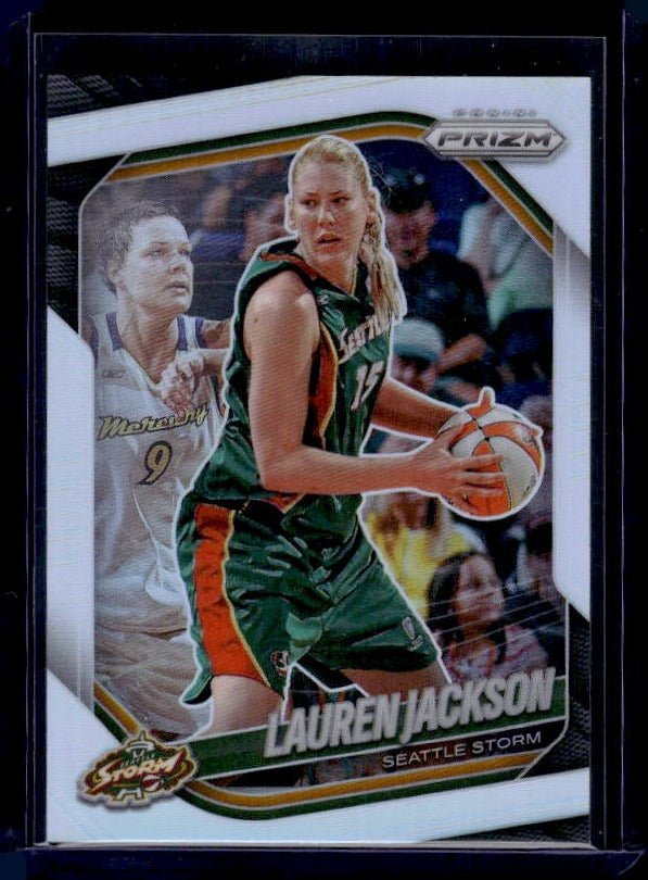 2025 Panini Prizm WNBA #91 Lauren Jackson Silver Prizm