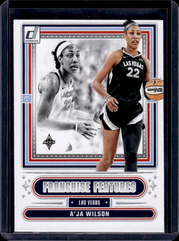 2025 Donruss WNBA #11 A'ja Wilson Franchise Features