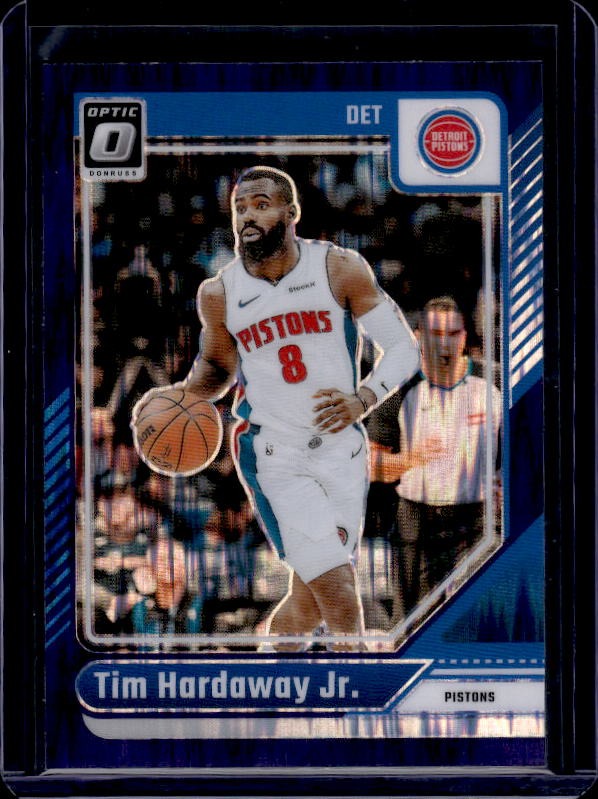 2024-25 Donruss Optic #107 Tim Hardaway Jr. Purple Shock