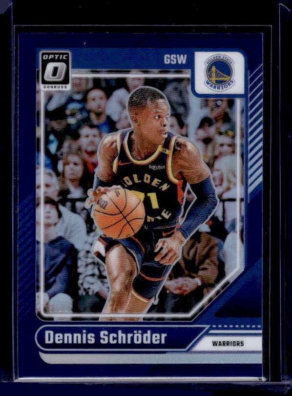2024-25 Donruss Optic #84 Dennis Schroder Purple