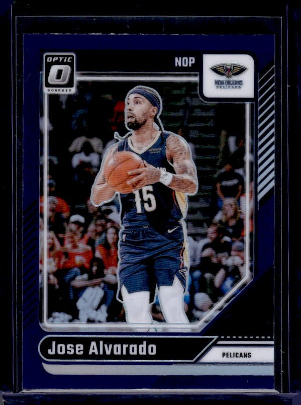 2024-25 Donruss Optic #125 Jose Alvarado Purple