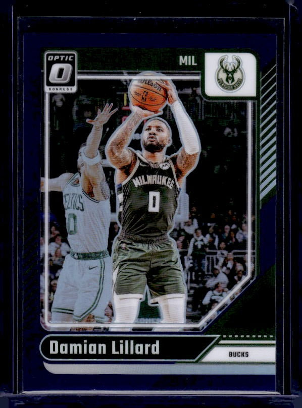 2024-25 Donruss Optic #83 Damian Lillard Purple
