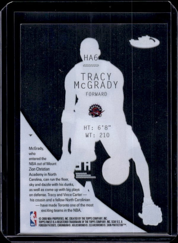 1999-00 Finest #HA6 Tracy McGrady Heirs to Air