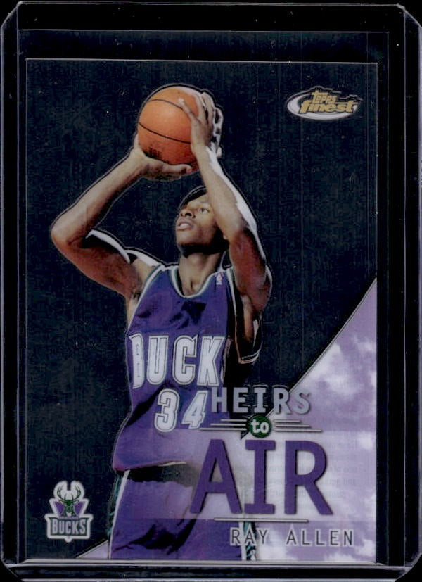 1999-00 Finest #HA9 Ray Allen Heirs to Air