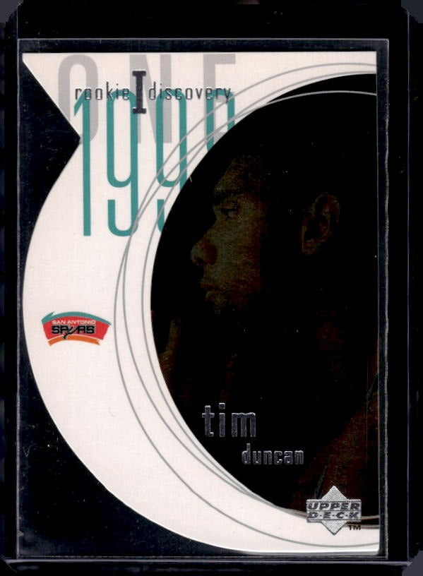 1997-98 Upper Deck #R1 Tim Duncan Rookie Discovery I