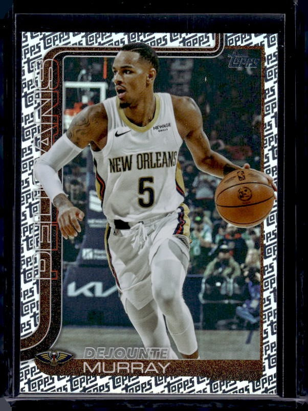 2025-26 Topps #192 Dejounte Murray Foil Pattern