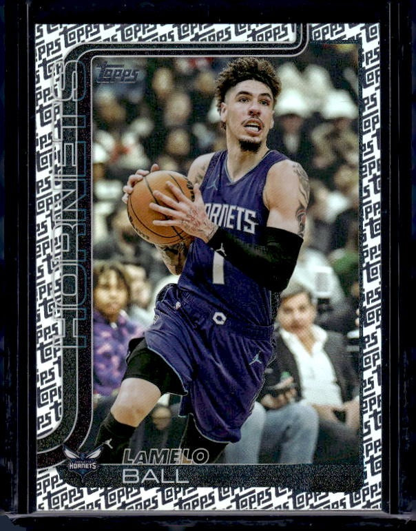 2025-26 Topps #67 LaMelo Ball Foil Pattern