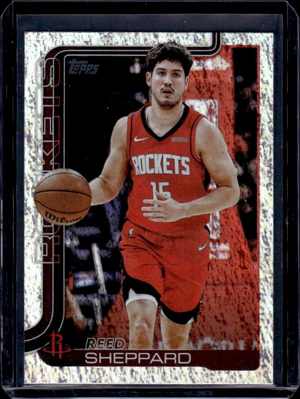 2025-26 Topps #178 Reed Sheppard Foil Pattern