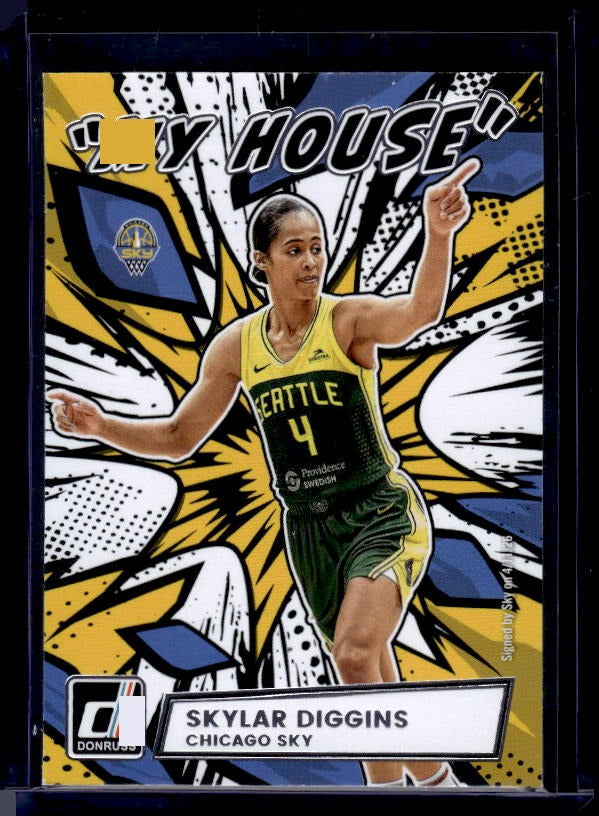2026 Donruss WNBA #19 Skylar Diggins My House