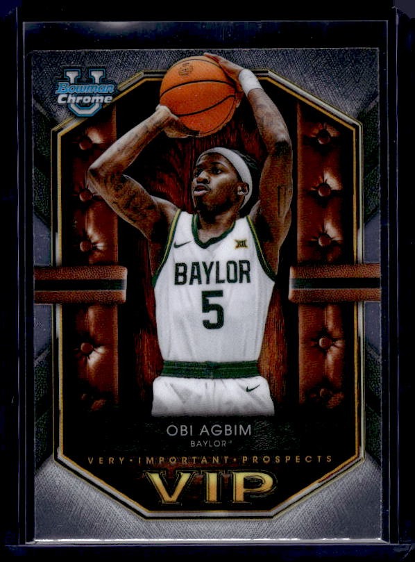 2025-26 Bowman #VIP-21 Obi Agbim Very Important Prospects