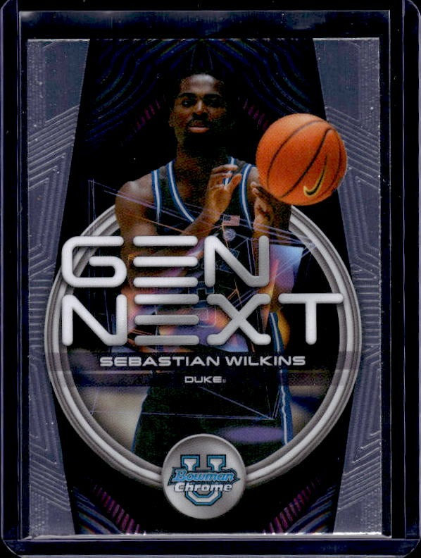 2025-26 Bowman #GN-13 Sebastian Wilkins Gen Next