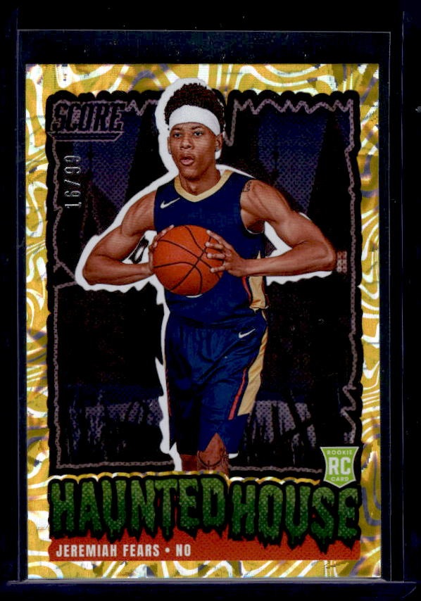 2026 Score-A-Treat #209 Jeremiah Fears Holo Spooky #/99