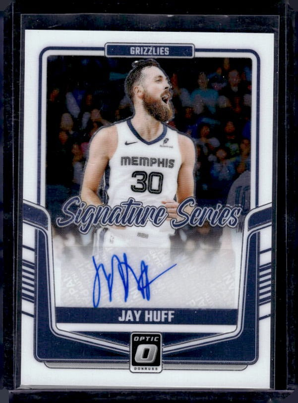 2024-25 Donruss Optic #SS-HUF Jay Huff Signature Series